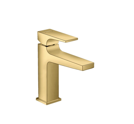 Смеситель Hansgrohe Metropol 110 для умывальника Polished Gold Optic (32507990)