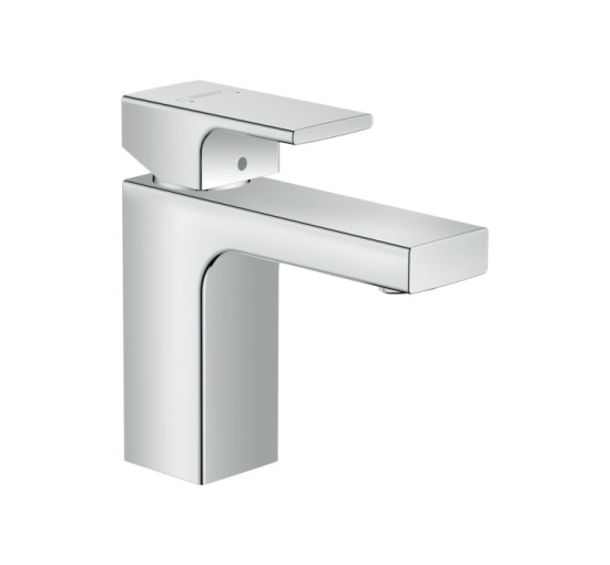 Смеситель Hansgrohe Vernis Shape 100 для умывальника без донного клапана Chrome (71569000)