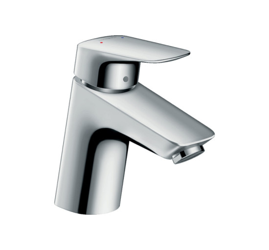 Змішувач Hansgrohe Logis 70 для умивальника без донного клапана Chrome (71071000)
