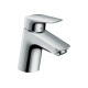 Змішувач Hansgrohe Logis 70 для умивальника без донного клапана Chrome (71071000)