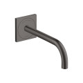 Смеситель Axor Uno сенсорный для раковины из стены 230V, излив 225 мм Brushed Black Chrome 38120340