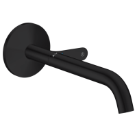 Змішувач Axor One Select 220 для умивальника зі стіни Matt Black (48112670)