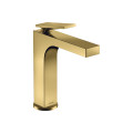 Смеситель Axor Citterio 160 Lever rhombic cut для раковины pop-up Polished Gold Optic 39071990