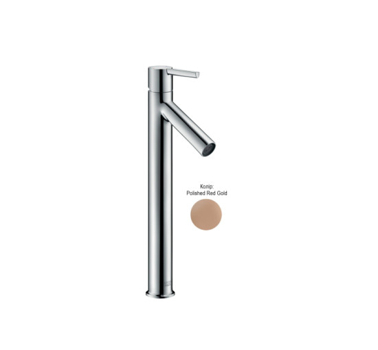 Змішувач Axor Starck 250 Lever для раковини , Polished Red Gold 10103300