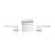 Смеситель Axor MyEdition 70 для раковины на 3 отверстия Chrome с накладкой Mirror Glass 47050000