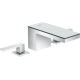 Смеситель Axor MyEdition 70 для раковины на 3 отверстия Chrome с накладкой Mirror Glass 47050000
