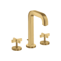 Смеситель Axor Citterio 170 для раковины на 3 отверстия Brushed Gold Optic 39133250