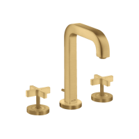 Смеситель Axor Citterio 170 для раковины на 3 отверстия Brushed Gold Optic 39133250