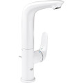 Смеситель для умывальника однорычажный GROHE Eurostyle белый латунь с донным клапаном 23718LS3