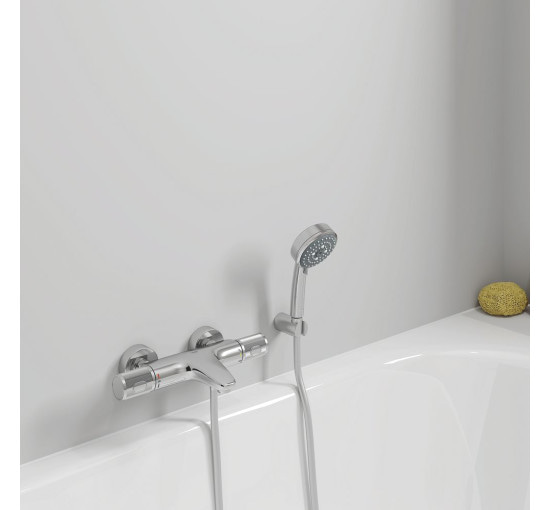 Смеситель для ванной термостатический GROHE QuickFix Precision Feel хром латунь 34788000