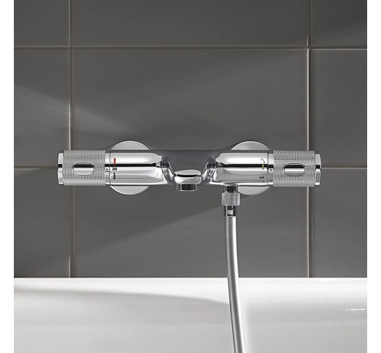 Смеситель для ванной термостатический GROHE QuickFix Precision Feel хром латунь 34788000