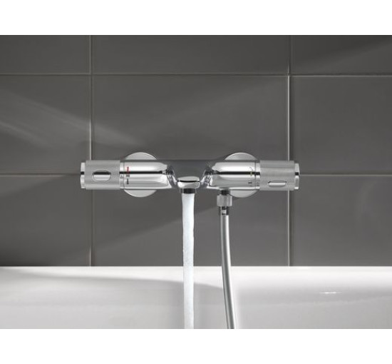 Смеситель для ванной термостатический GROHE QuickFix Precision Feel хром латунь 34788000