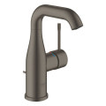 Кран для раковины однозахватный GROHE Essence M-SIZE черный латунь с донным клапаном 23462AL1