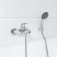 Змішувач для ванної одноважільний із коротким виливом GROHE Start хром латунь 23413002