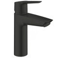 Смеситель для умывальника однорычажный GROHE QuickFix Start черный латунь с донным клапаном 235752432