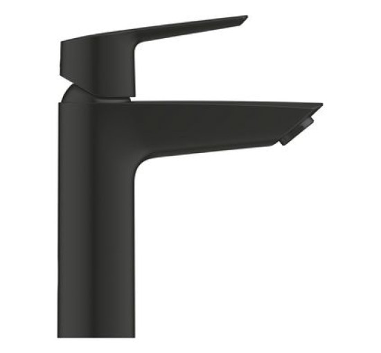 Смеситель для умывальника однорычажный GROHE QuickFix Start черный латунь с донным клапаном 235752432