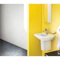 Смеситель для умывальника однорычажный HANSGROHE Logis хром латунь с донным клапаном 71075000
