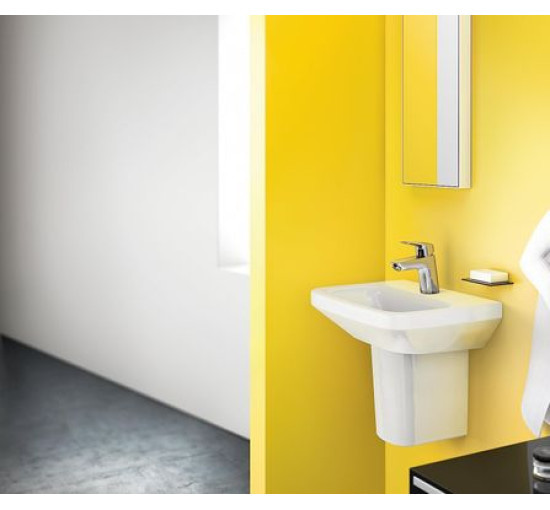Змішувач для умивальника одноважільний HANSGROHE Logis хром латунь з донним клапаном 71075000