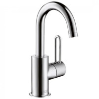 Смеситель для умывальника однорычажный HANSGROHE AXOR Uno хром латунь с донным клапаном 38035000