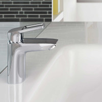 Кран на раковину однозахватный HANSGROHE Logis Loop хром латунь с донным клапаном 71151000