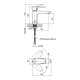 Смеситель для раковины Qtap Optima CRM 001