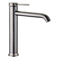 Смеситель для раковины Imprese BRENTA графитовый (ZMK091908011)