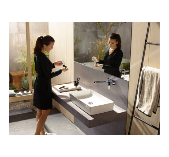 Змішувач Hansgrohe Metropol для раковини зі стіни 225 мм Polished Gold Optic (32526990)