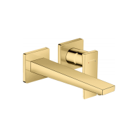 Смеситель Hansgrohe Metropol для раковины со стены 225 мм Polished Gold Optic (32526990)
