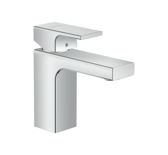 Змішувач Hansgrohe Vernis Shape 100 для умивальника з донним клапаном pop-up Chrome (71561000)
