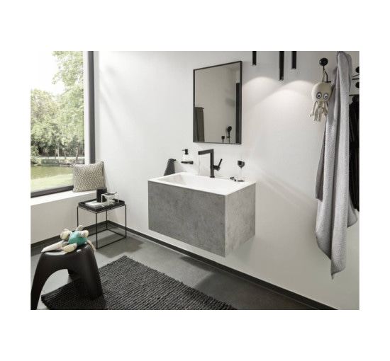 Смеситель Hansgrohe Finoris 230 для умывальника с поворотным выдвижным носиком 2JET и донным клапаном push-open. Chrome (76063000)