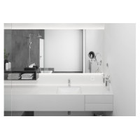 Смеситель Hansgrohe Vernis Shape 100 для умывальника с донным клапаном pop-up Chrome (71561000)