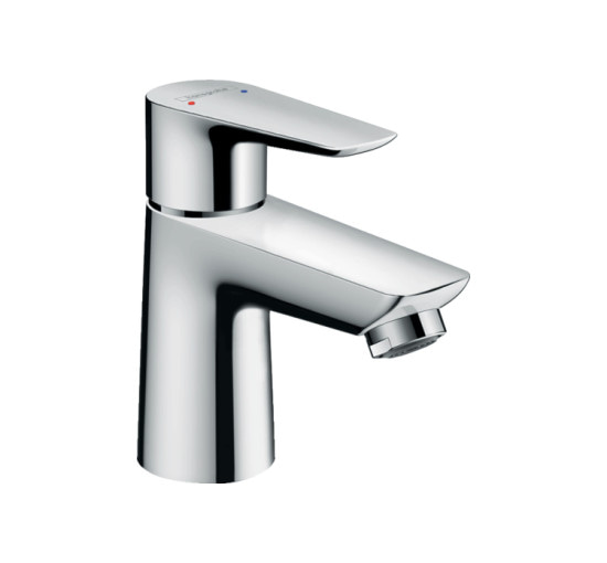 Смеситель Hansgrohe Talis E 80 для умывальника, с донным клапаном Push-Open Chrome (71701000)