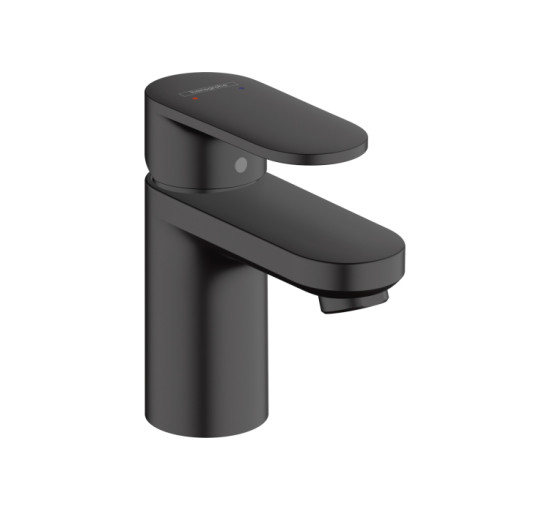 Змішувач Hansgrohe Vernis Blend 70 для умивальника без донного клапана Matt Black (71558670)