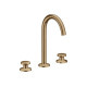 Змішувач Axor One Select 170 для умивальника на 3 отвори з донним клапаном push-open Brushed Bronze (48070140)