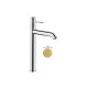 Смеситель Axor Uno 250 для раковины с ручкой Loop, Polished Gold Optic 38034990