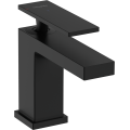 Смеситель hansgrohe Tecturis E CoolStart EcoSmart+ для раковины без сливного гарнитура, черный матовый 73001670