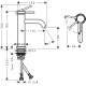 Смеситель hansgrohe Tecturis S CoolStart EcoSmart+ для раковины без сливного гарнитура, хром 73312000