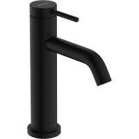 Змішувач hansgrohe Tecturis S CoolStart EcoSmart+ для раковини зі зливним гарнітуром, чорний матовий 73314670