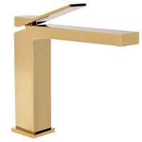 смеситель для умывальника Rea Duet gold (REA-B4413)