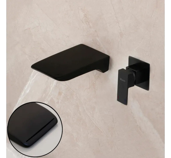 смеситель для умывальника Rea Mason black (REA-B0690)