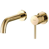 змішувач для умивальника Rea Lungo золото (REA-B8559)