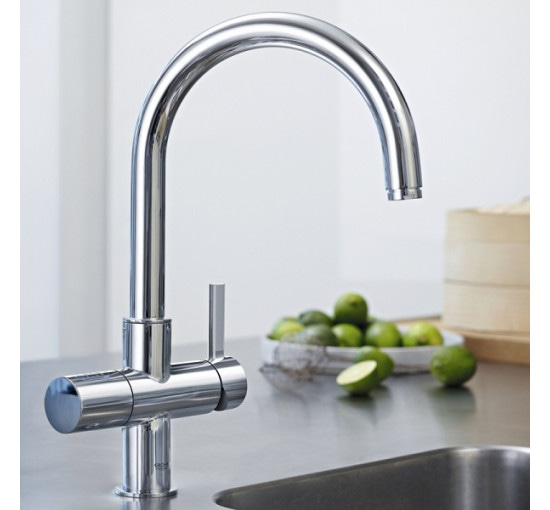 Змішувач кухонний Grohe Blue Pure з функцією очищення водопровідної води (33249001)