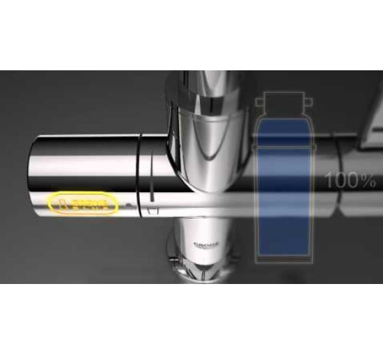 Змішувач кухонний Grohe Blue Pure з функцією очищення водопровідної води (33249001)