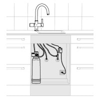 Смеситель кухонный Grohe Blue Pure с функцией очистки водопроводной воды (33249001)