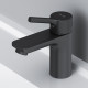 Смеситель для умывальника, черный AM.PM F85B02122 X-Joy S