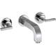 Змішувач Axor Citterio 162 Lever для раковини зі стіни на 3 отвори Chrome 39315000
