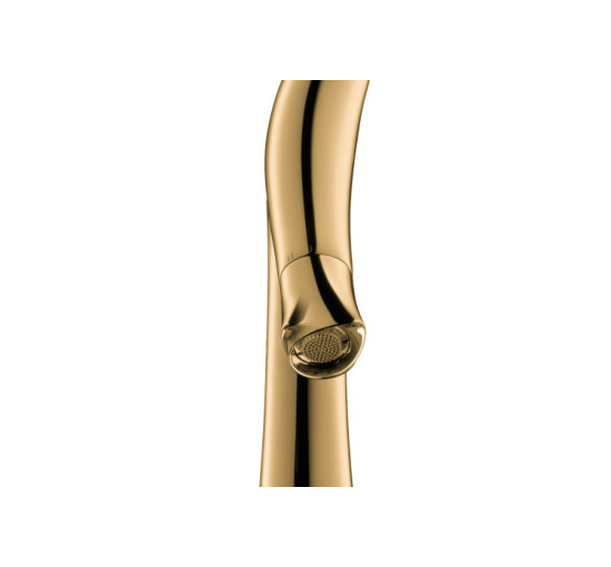 Змішувач Axor Starck Organic 170 для раковини без зливної арматури Polished Gold Optic 12012990