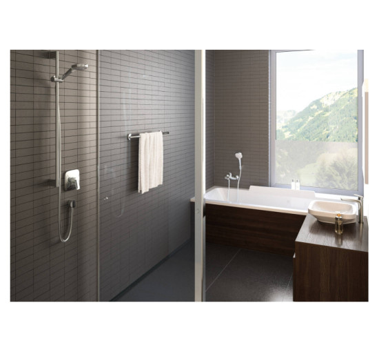 Змішувач Hansgrohe Logis 190 для умивальника без донного клапана (71091000)