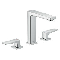 Смеситель Hansgrohe Metropol 160 для умывальника на 3 отверстия Chrome (32515000)