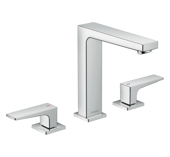 Змішувач Hansgrohe Metropol 160 для умивальника на 3 отвори Chrome (32515000)